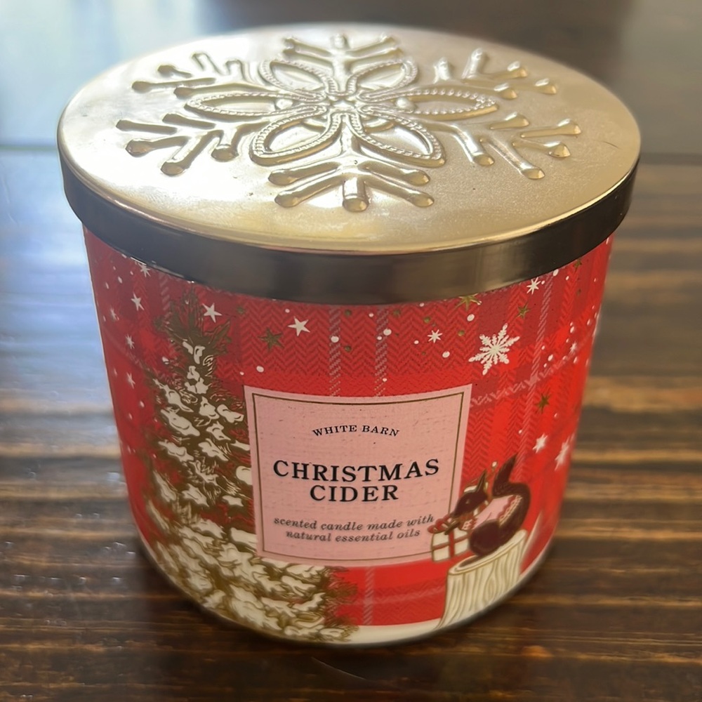 White Barn Christmas Cider Candle